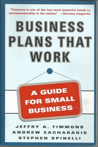 Business Plans that Work