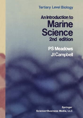 An Introduction to Marine Science (Tertiary Level Biology)