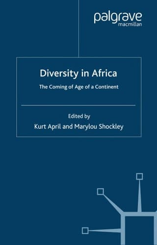 Diversity in Africa: The Coming of Age of a Continent