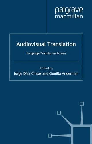 Audiovisual Translation: Language Transfer on Screen: 2009