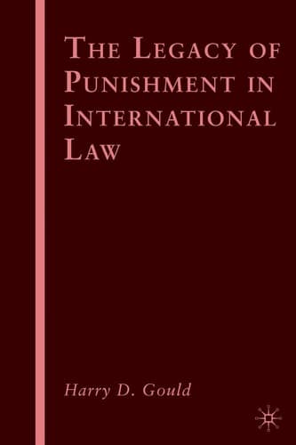 The Legacy of Punishment in International Law
