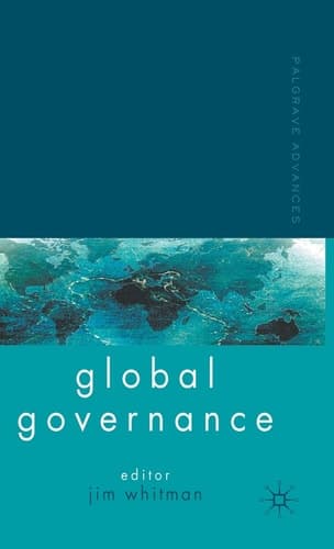 Palgrave Advances in Global Governance