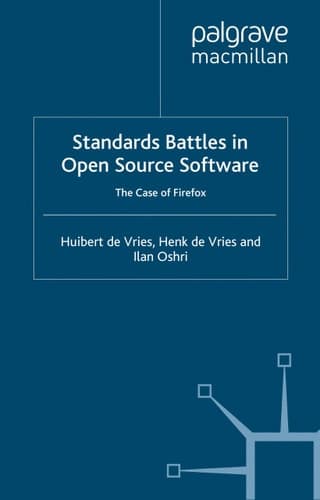 Standards-Battles in Open Source Software: The Case of Firefox