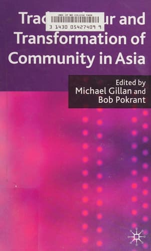 Trade, Labour and Transformation of Community in Asia