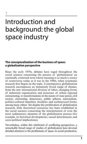 The Business of Space The Next Frontier of International Competition