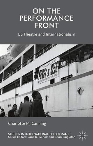 On the Performance Front US Theatre and Internationalism