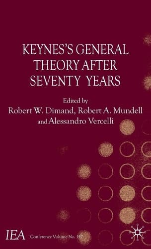 Keynes's General Theory After Seventy Years (International Economic Association Series)