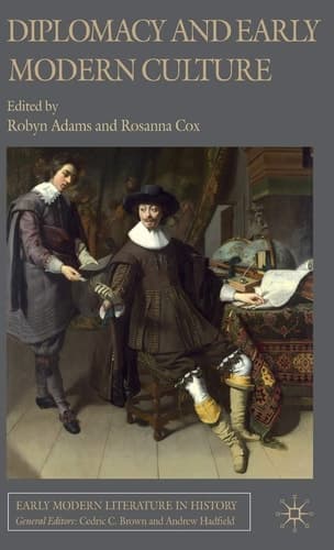 Diplomacy and Early Modern Culture