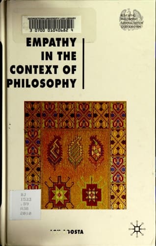 Empathy in the Context of Philosophy
