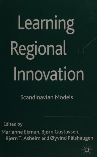 Learning Regional Innovation Scandinavian Models