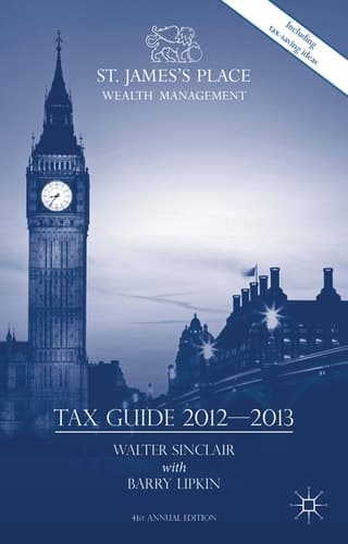 St. James's Place Tax Guide 2012-2013