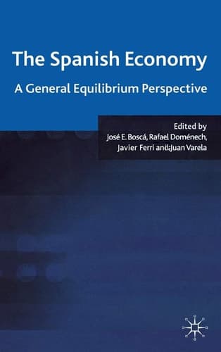The Spanish Economy A General Equilibrium Perspective