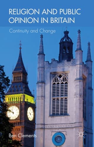 Religion and Public Opinion in Britain Continuity and Change