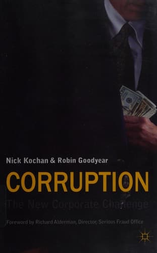 Corruption The New Corporate Challenge