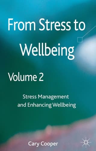 From Stress to Wellbeing Volume 2 Stress Management and Enhancing Wellbeing