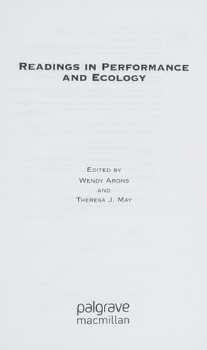 Readings in Performance and Ecology