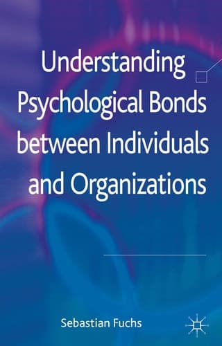 Understanding Psychological Bonds between Individuals and Organizations The Coalescence Model of Organizational Identification