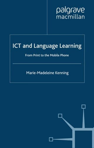 ICT and Language Learning: From Print to the Mobile Phone
