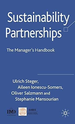 Sustainability Partnerships The Manager's Handbook