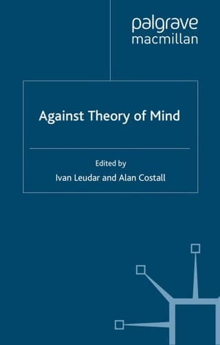 Against Theory of Mind