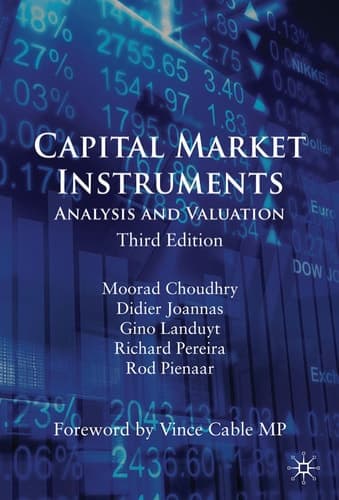 Capital Market Instruments: Analysis and Valuation: 2010