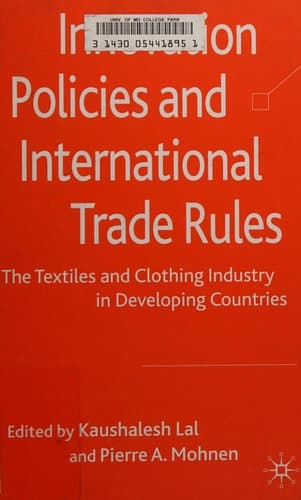 Innovation Policies and International Trade Rules: The Textiles and Clothing Industry in Developing Countries