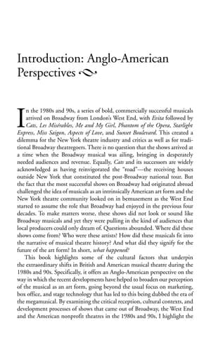 Directors and the New Musical Drama: British and American Musical Theatre in the 1980s and 90s (Palgrave Studies in Theatre and Performance History)