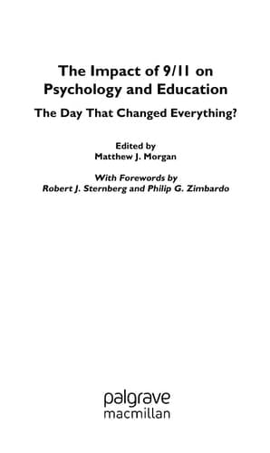 The Impact of 9/11 on Psychology and Education