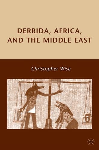 Derrida, Africa, and the Middle East
