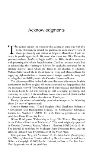 Teaching and Studying the Americas Cultural Influences from Colonialism to the Present