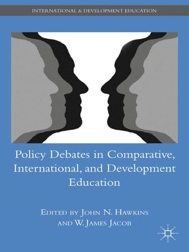 Policy Debates in Comparative, International, and Development Education