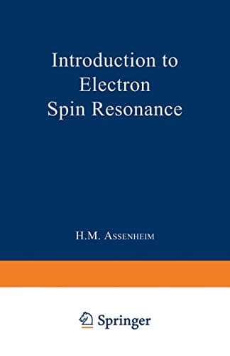 Introduction to Electron Spin Resonance (Monographs on Electron Spin Resonance)