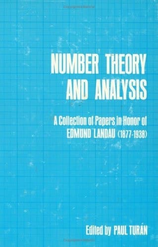 Number Theory and Analysis