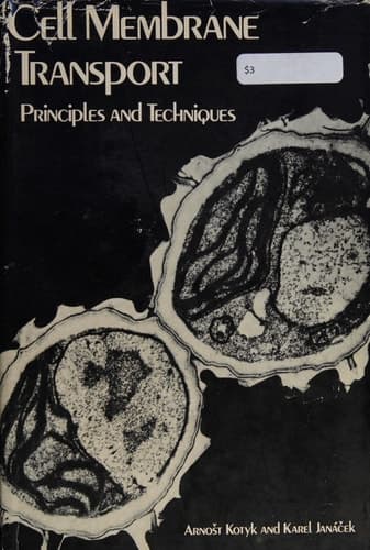 Cell Membrane Transport: Principles and Techniques