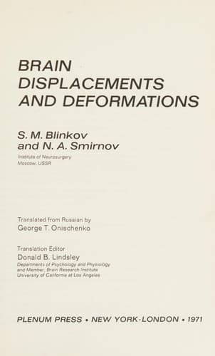 Brain Displacements and Deformations