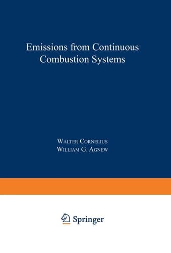 Emissions from Continuous Combustion Systems: Proceedings of the Symposium on Emissions from Continuous Combustion Systems held at the General Motors ... Warren, Michigan September 27–28, 1971