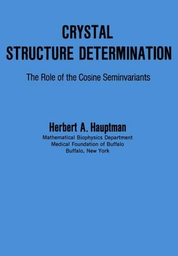 Crystal Structure Determination The Role of the Cosine Seminvariants