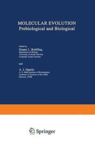 Molecular Evolution: Prebiological and Biological