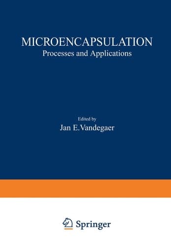 Microencapsulation: Processes and Applications