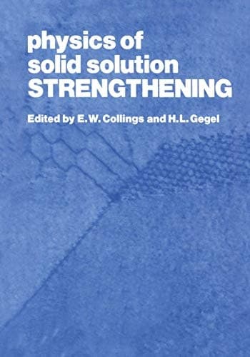 Physics of Solid Solution Strengthening