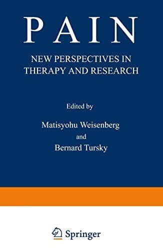 Pain New Perspectives in Therapy and Research