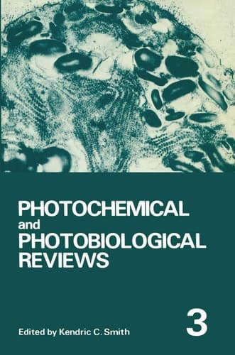 Photochemical and Photobiological Reviews Volume 3