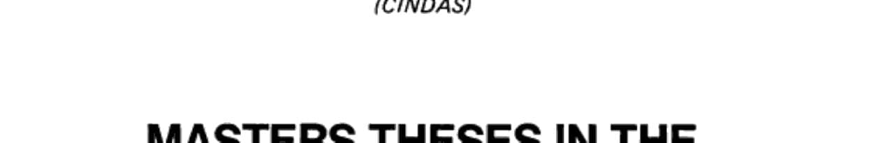 Masters Theses in the Pure and Applied Sciences Accepted by Colleges and Universities of the United States and Canada