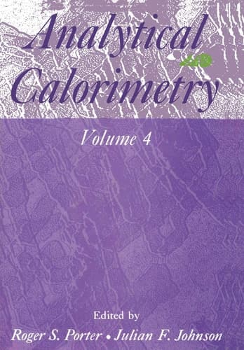 Analytical Calorimetry Volume 4