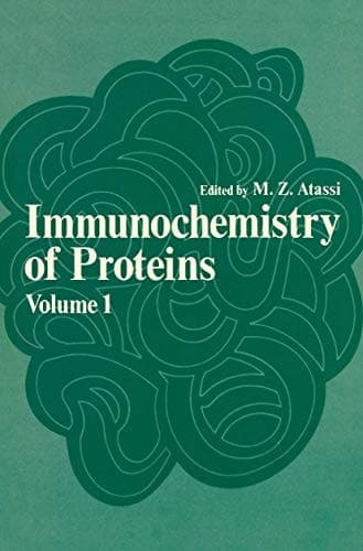 Immunochemistry of Proteins Volume 1