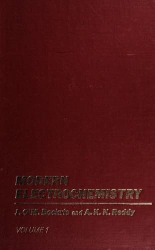 Modern Electrochemistry. An Introduction to an Interdisciplinary Area. Volume 2