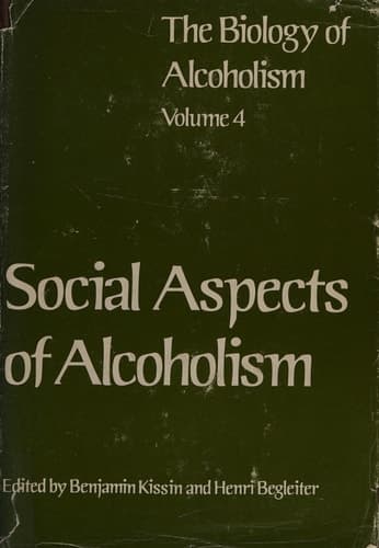 Social Aspects of Alcoholism