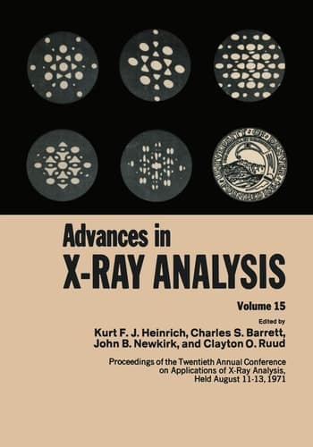 Advances in X-Ray Analysis Volume 15