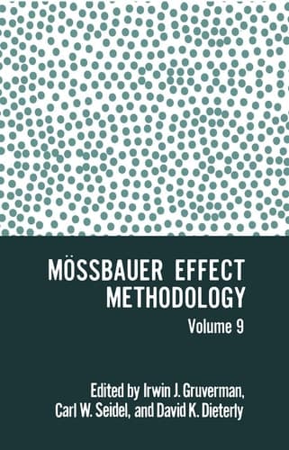 Mossbauer Effect Methodology, Vol. 9