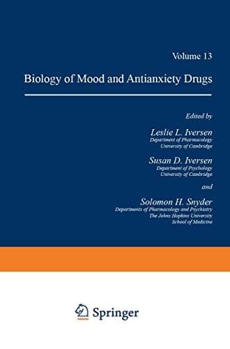 Handbook of Psychopharmacology Volume 13 Biology of Mood and Antianxiety Drugs